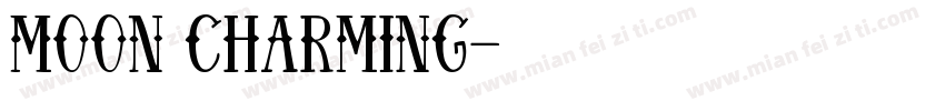 Moon Charming字体转换